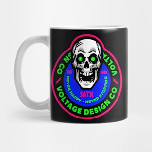 Voltage Skulls art Design Mug